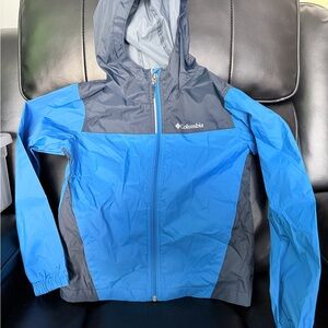Columbia Youth Size 8 Hooded Windbreaker NWT